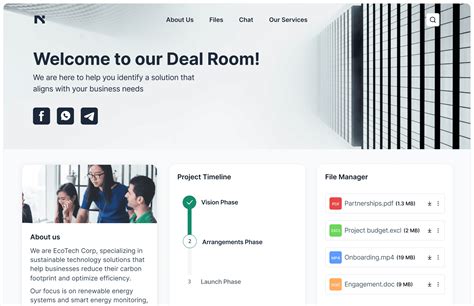 best data room for startups